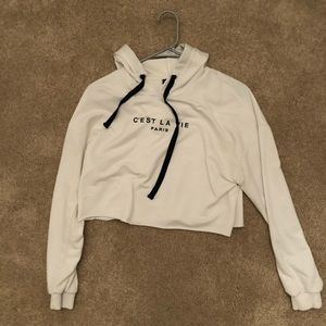 C’est La Vie Hoodie from Shein